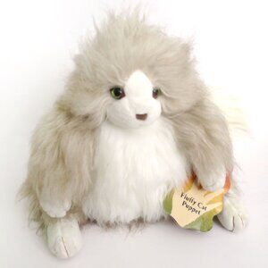 Folkmanis 11" Fluffy Cat Hand Puppet